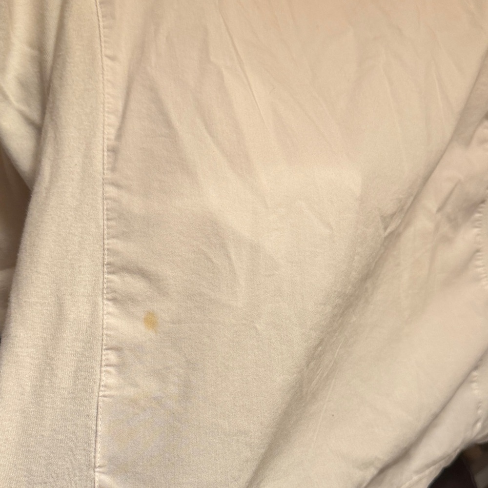 Women's White Button Down Shirt - Picture 5 of 5